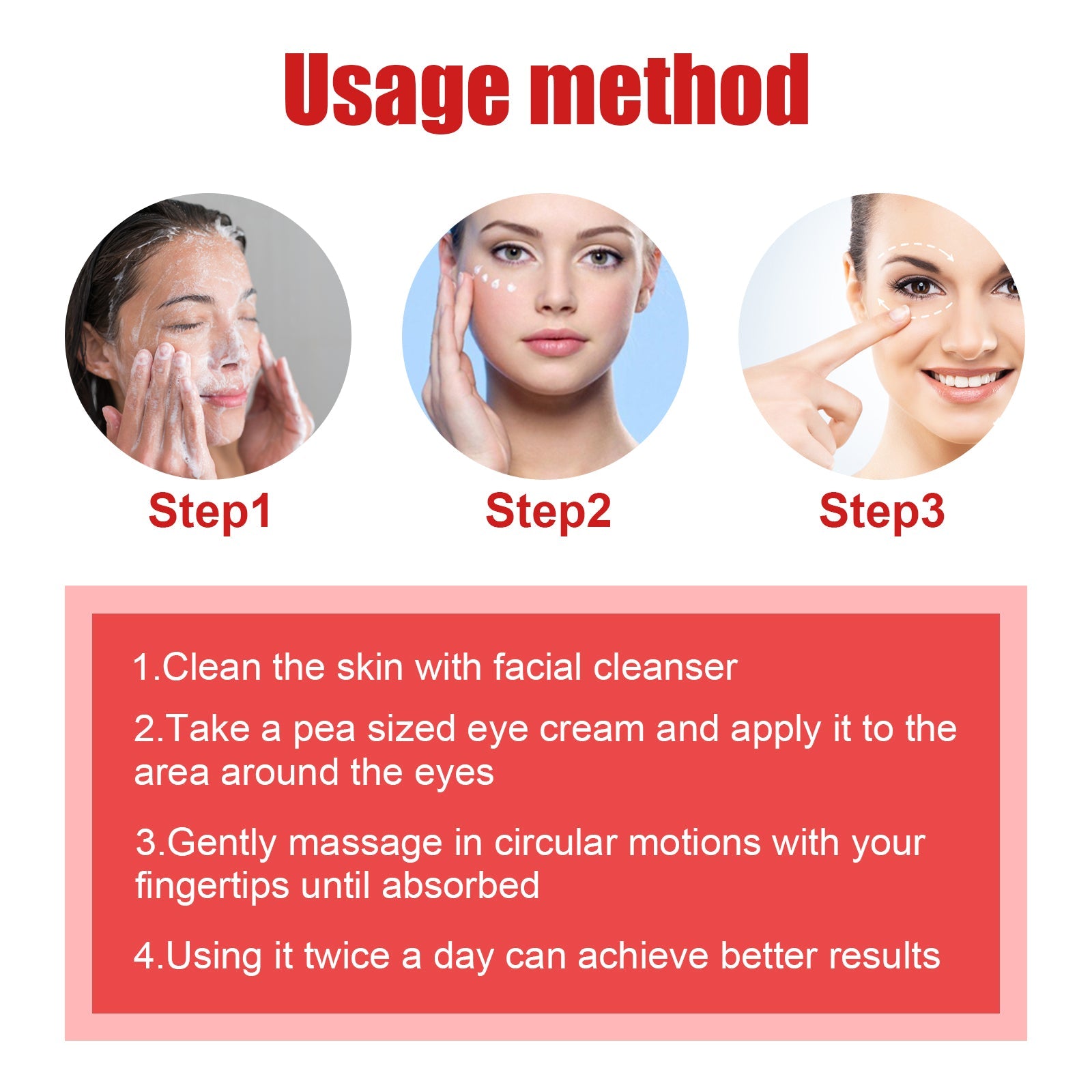 Nourishing And Moisturizing Eye Cream Keeps The Skin Around The Eyes Soft And Moisturized With A Gentle Daily Eye Cream