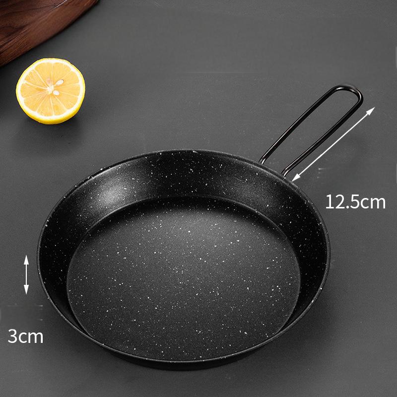 Stainless steel folding handle frying pan outdoor non stick folding fry pan frying pan