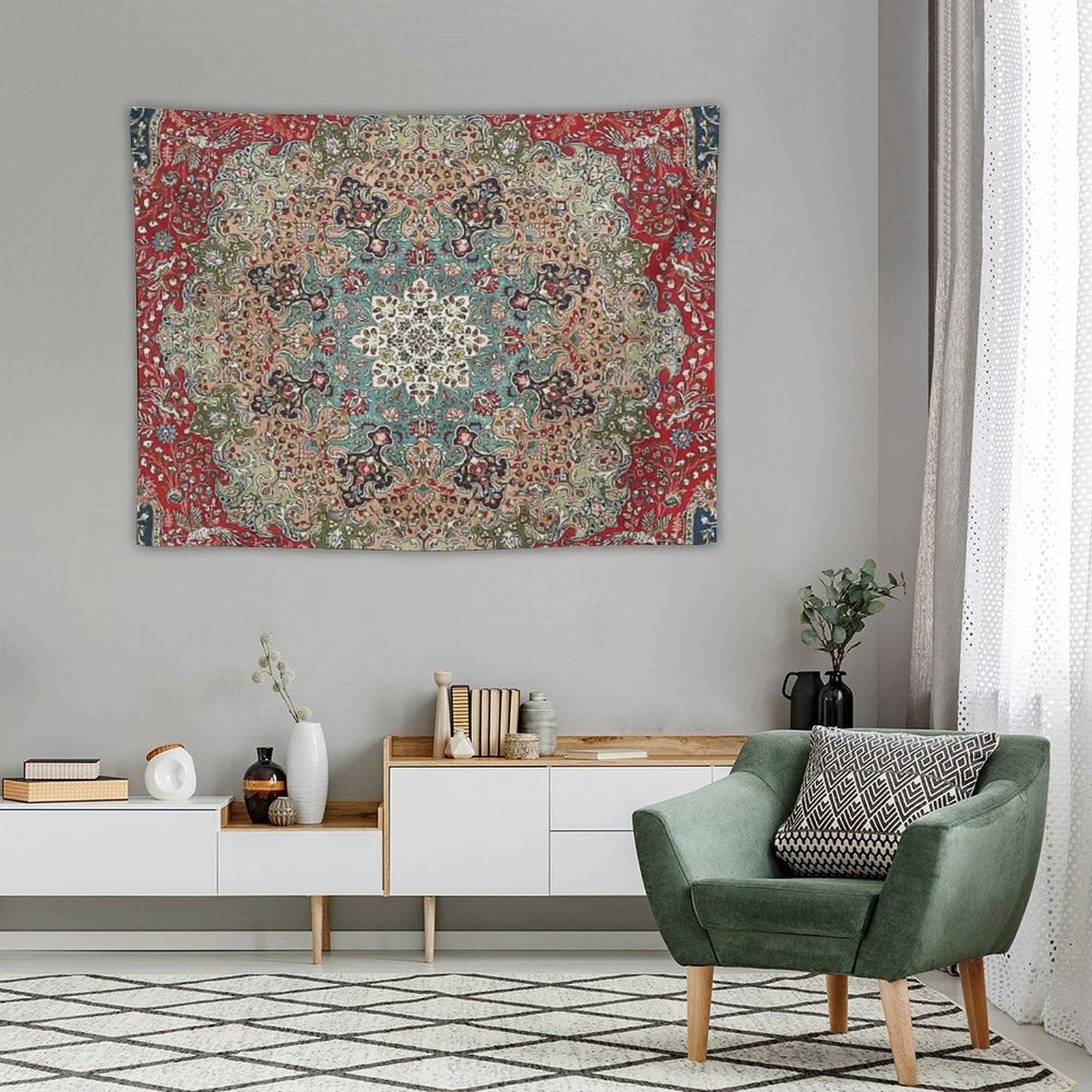 Vintage Antique Persian Carpet Print Tapestry