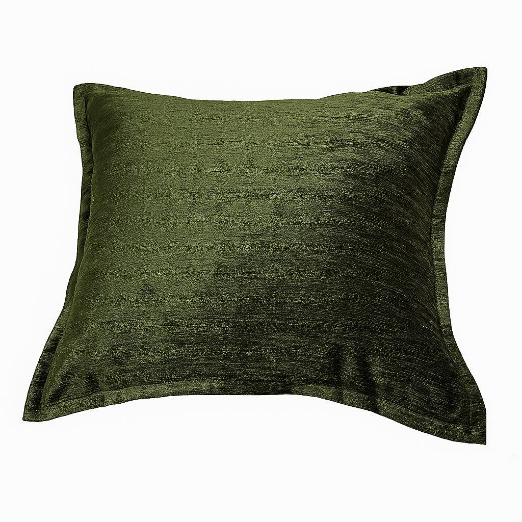 Homey COZY Velvet Throw Pillow – Deep Forest