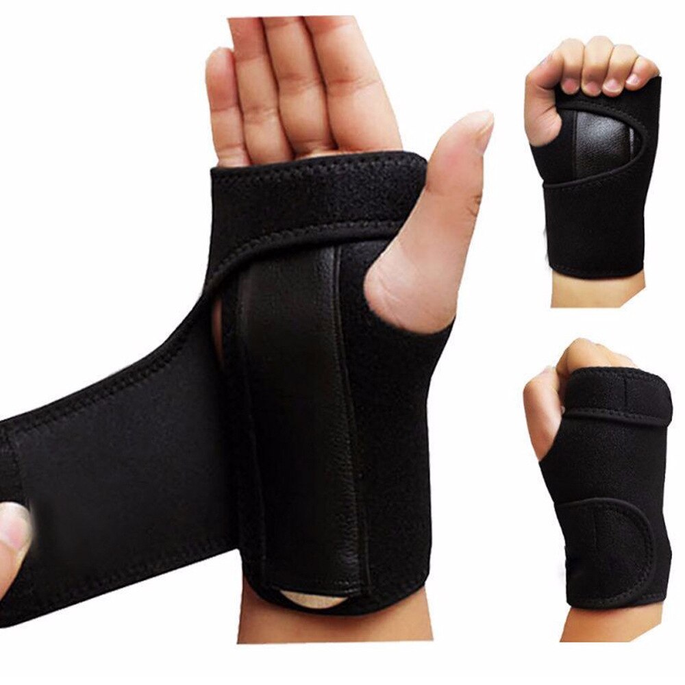 1PCS Manufacturers Direct Selling Outdoor Sports Protective Clothing Steel Plate Protection Bracer hu shou zhang Sports Fitness Equip