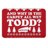 Soggy Christmas Bath Mat