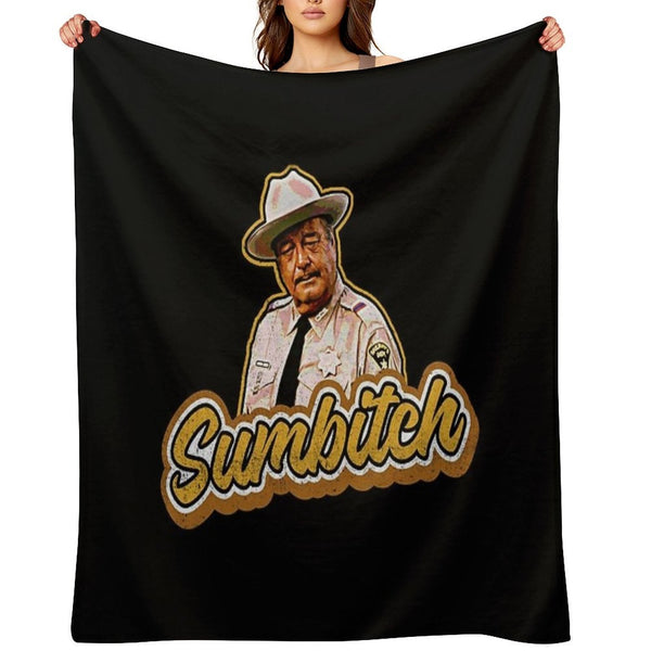 Justice Is A Sumbitch Comfort Throw Blanket