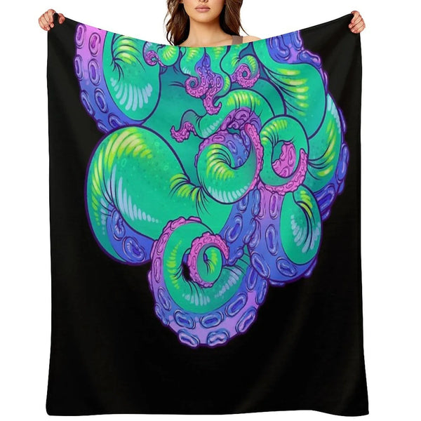 Cthulhu Tentacles Throw Blanket