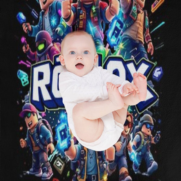 Roblox Kids Plush Throw Blanket