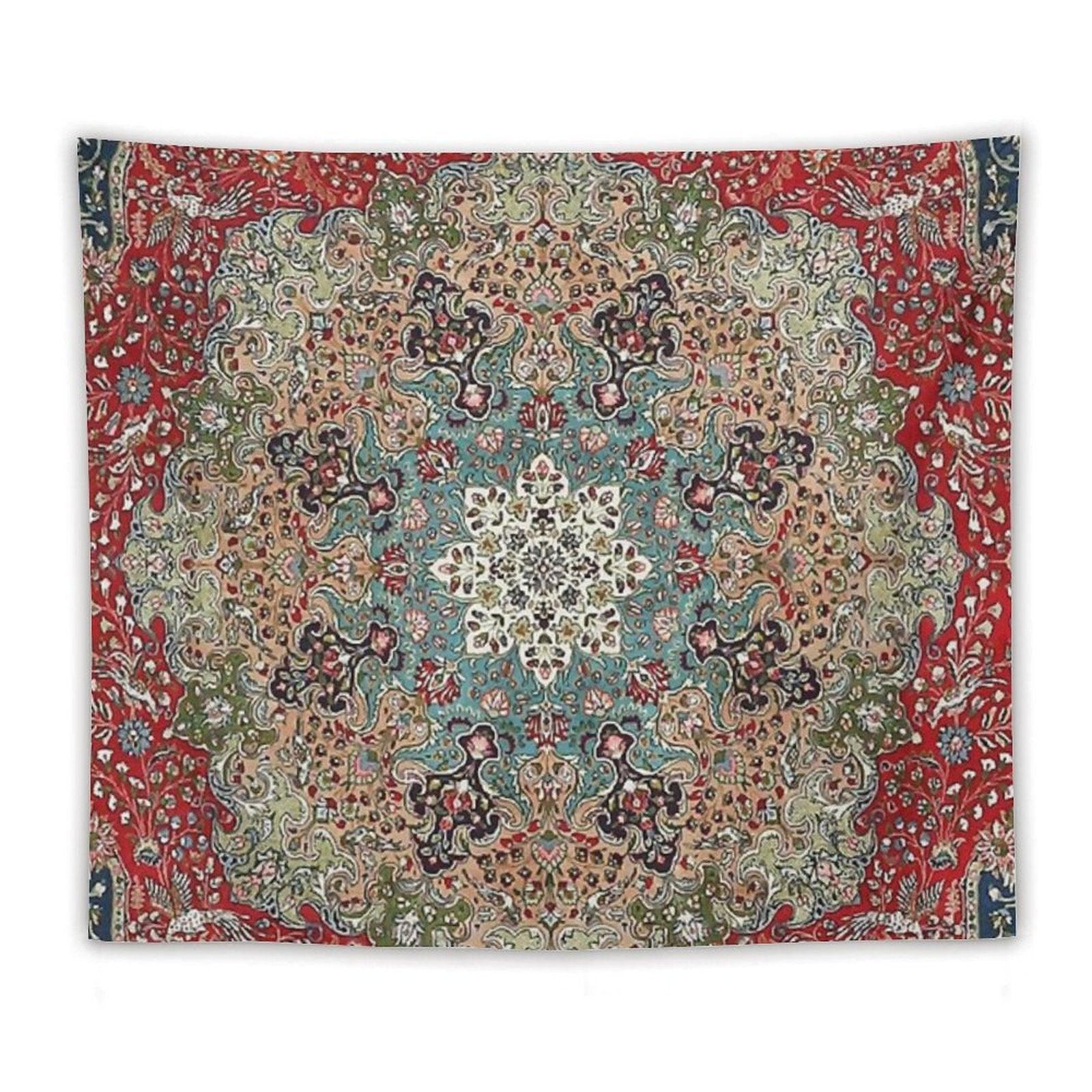 Vintage Antique Persian Carpet Print Tapestry