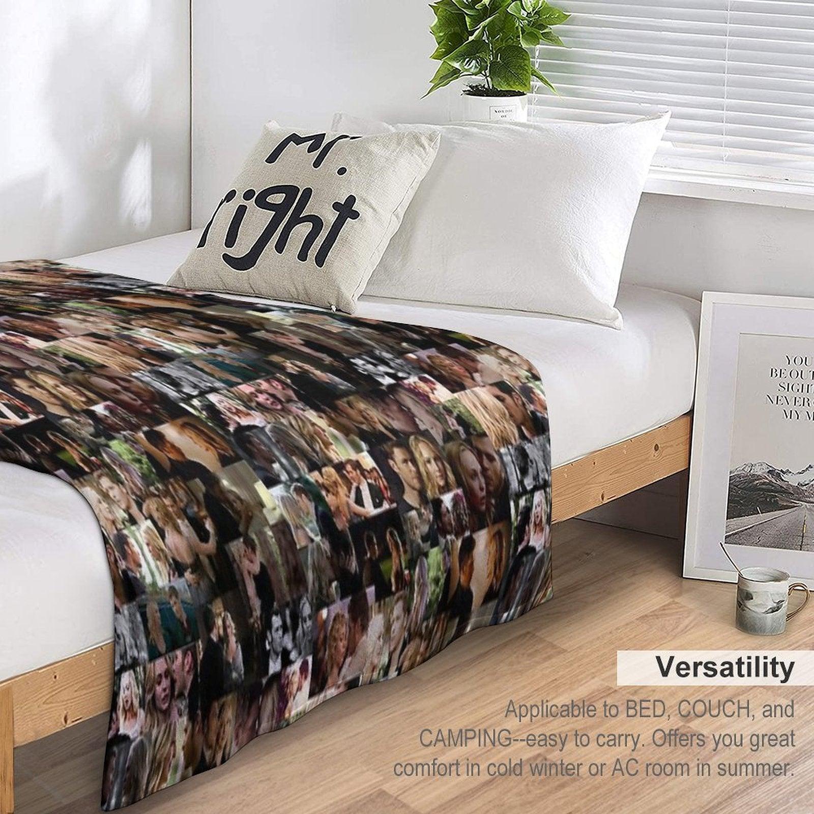 Klaroline Throw Blanket
