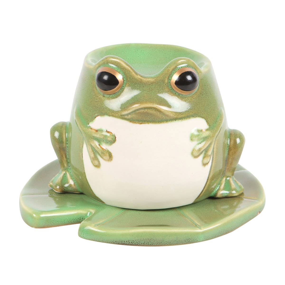 Frog on Lily Pad Tealight Wax Warmer