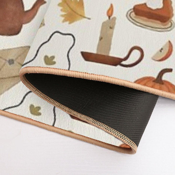 Autumn Cottage Days Bath Mat