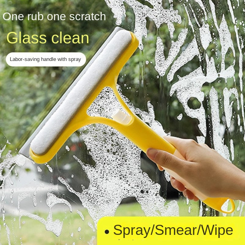 Window Cleaning Tool | Three-in-One Glass Scraper | Home Glass Cleaner | Mirror Cleaning Tool | Surface Cleaning Tool