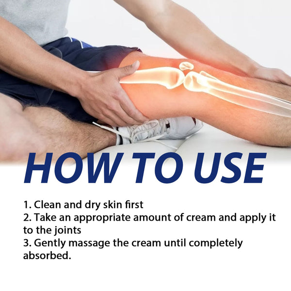 Gelenk-Und Knochentherapie Creme, Body Care Massage Cream For Sore Wrist And Knee Muscles