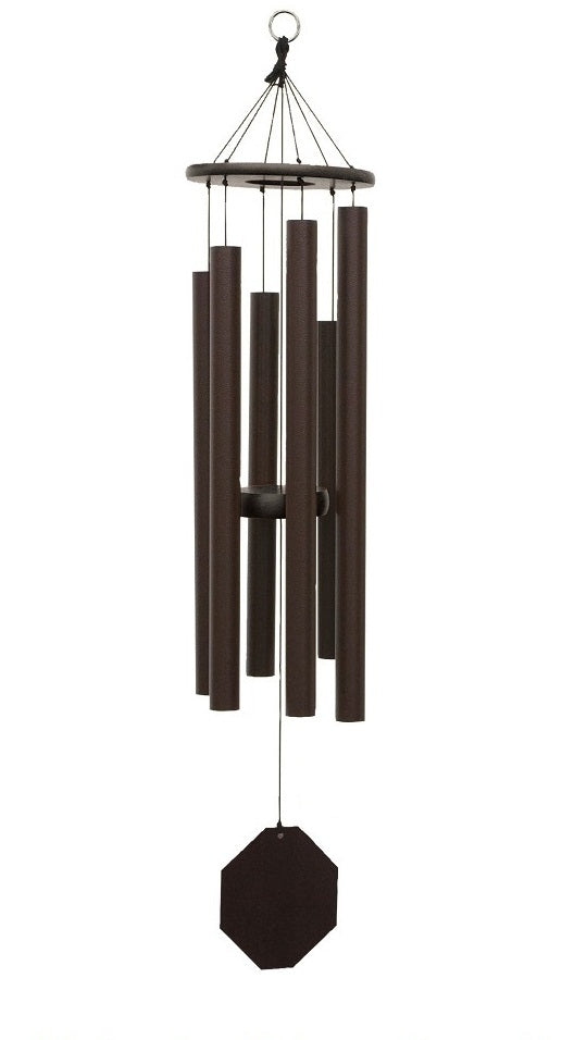 Amish Handmade Wind Chimes 37”–53” – Deep Tone Aluminum Outdoor Chimes
