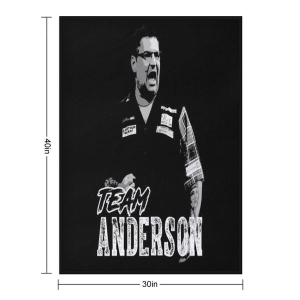 Gary Anderson PDC 2022 Throw Blanket