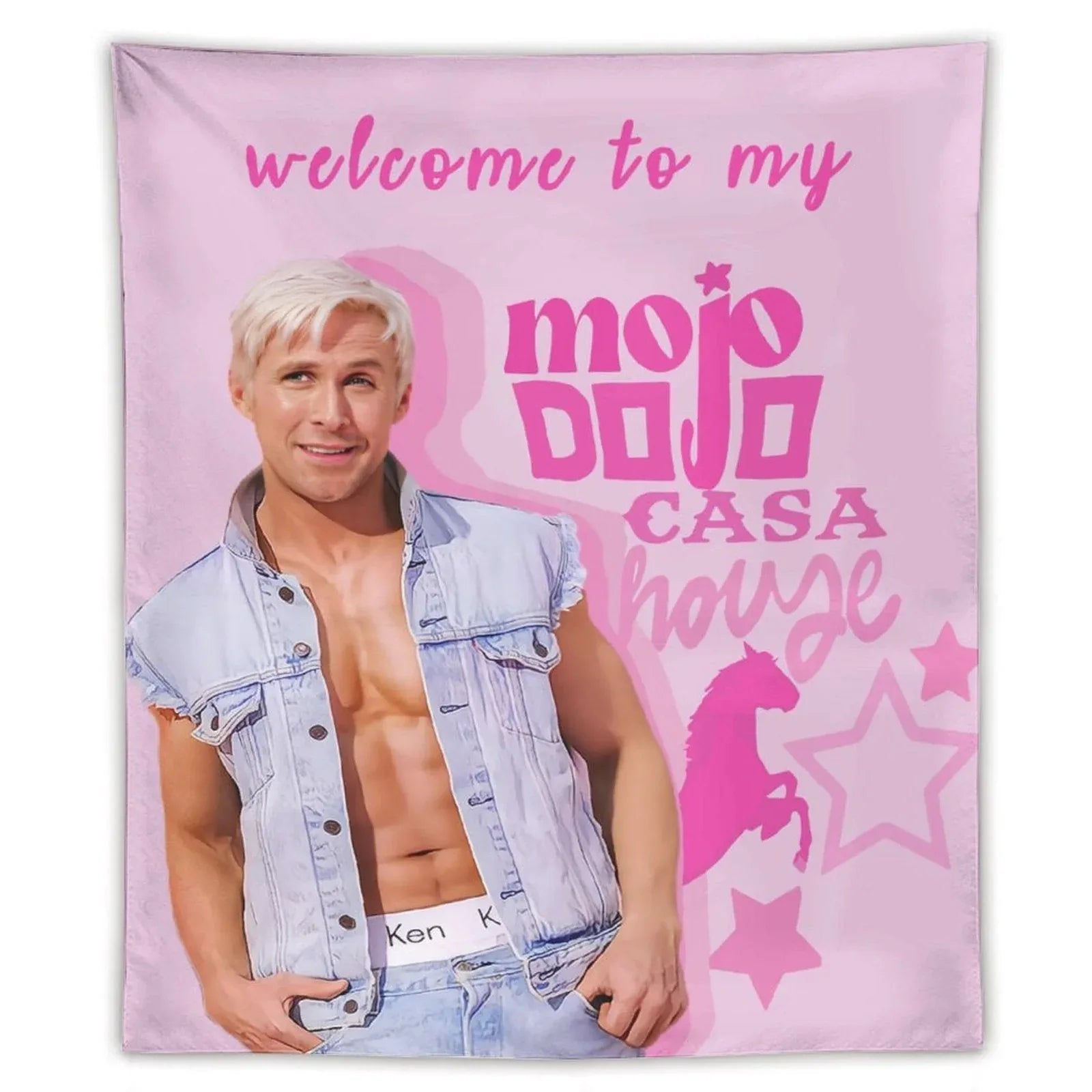 Welcome To My Mojo Dojo Casa House Tapestry