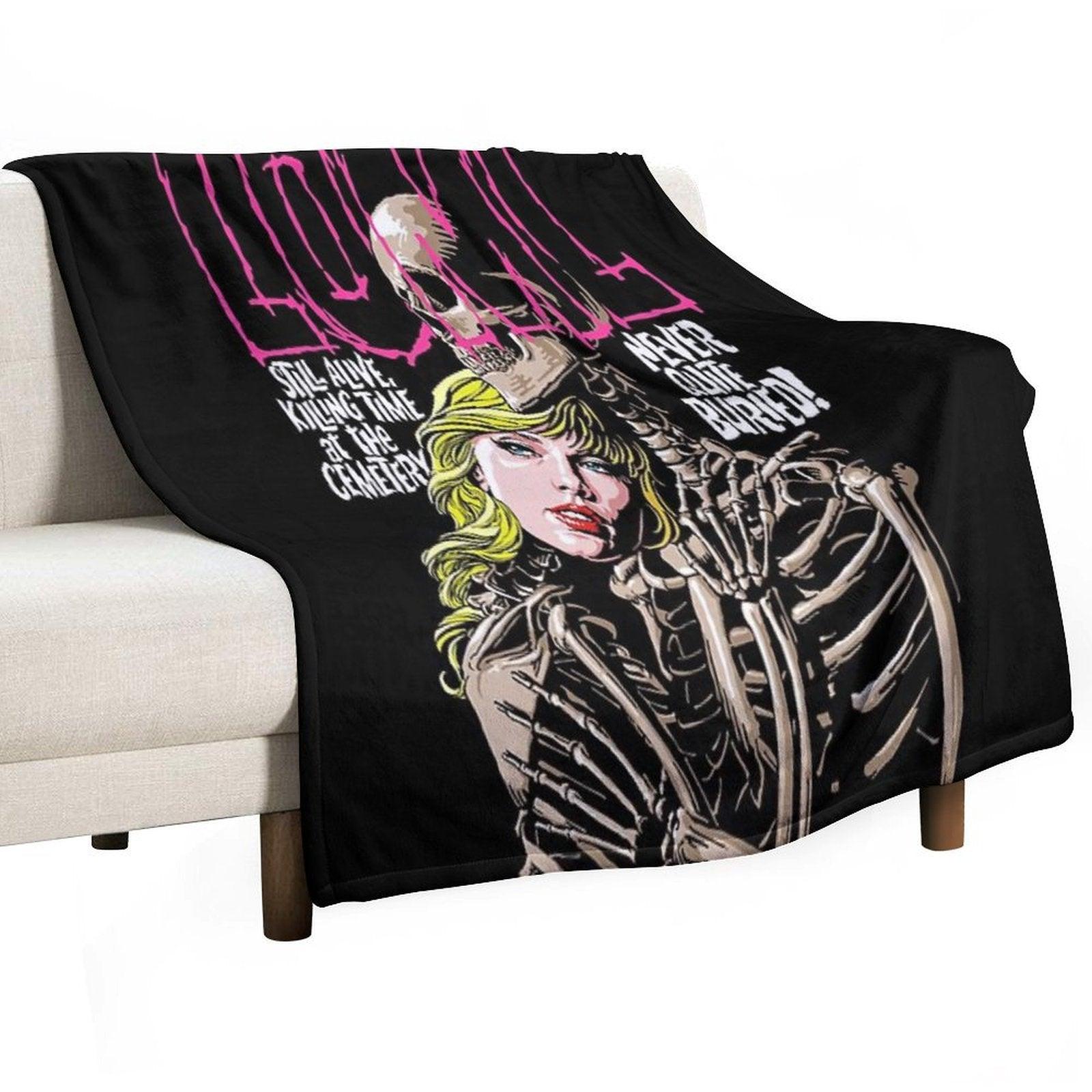 Never Quite Buried Throw Blanket