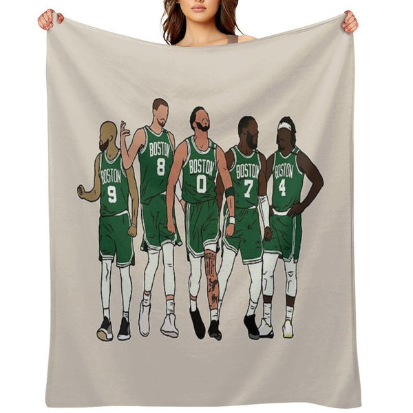 D White, KP, Jrue & The Jays Throw Blanket