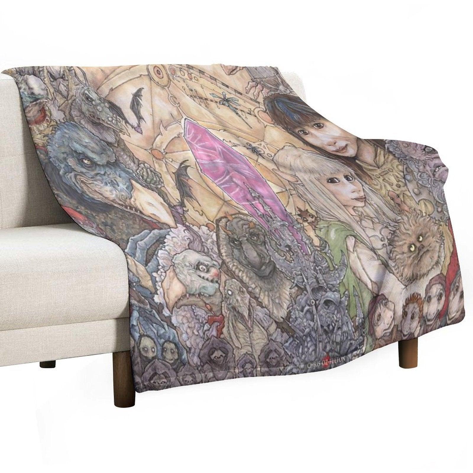 The Dark Crystal Throw Blanket