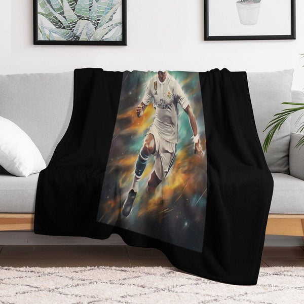 Cristiano Ronaldo Star Throw Blanket