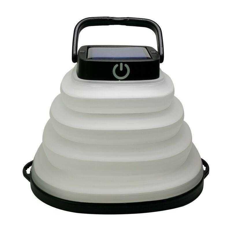 Solar Soft Adhesive Light Telescopic Light Solar Outdoor Camping Light Portable Folding Light LED Bubble Light