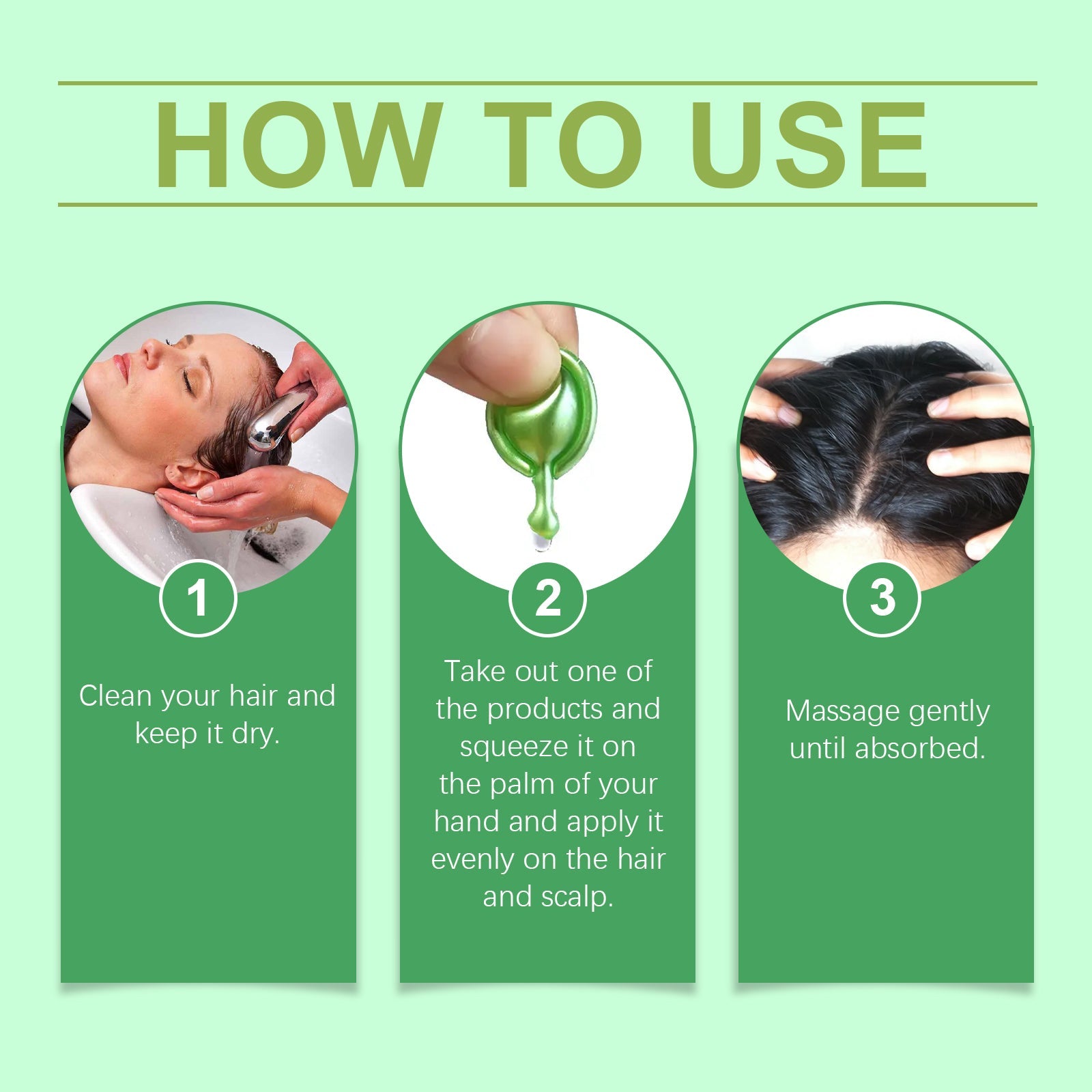 Black Castor Oil Nourishing Hair Care Capsule Hair Care Oil Gently Nourishes And Softeningly Improves Dry Hair