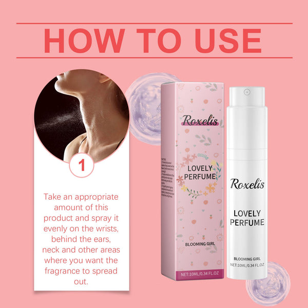 Raspberry Spin Perfume Spray, Women's Wrist And Neck Scent Natural Fresh Long-Lasting Light Fragrance Niche Perfume