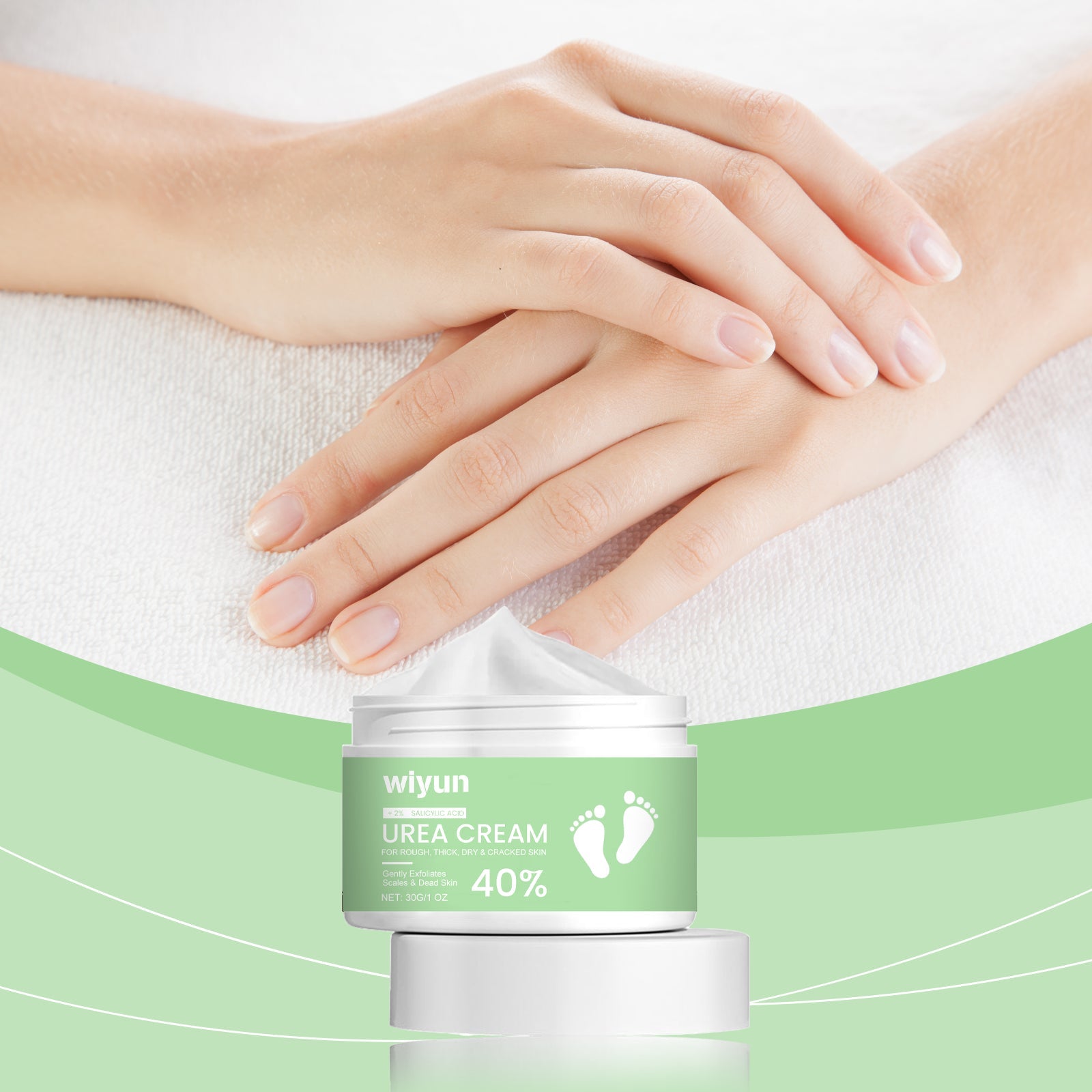 Hand And Foot Urea Cream Hydrates And Moisturizes Foot Skin To Prevent Cracking And Drying Foot Cream