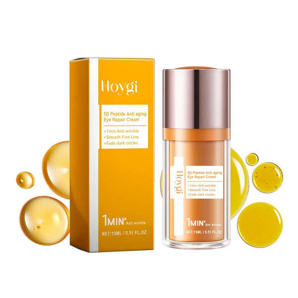 5d Peptide Anti-Wrinkle Eye Repair Cream, Fade Fine Lines Crow's Feet Firming And Smoothing Skin Moisturizing Eye Cream