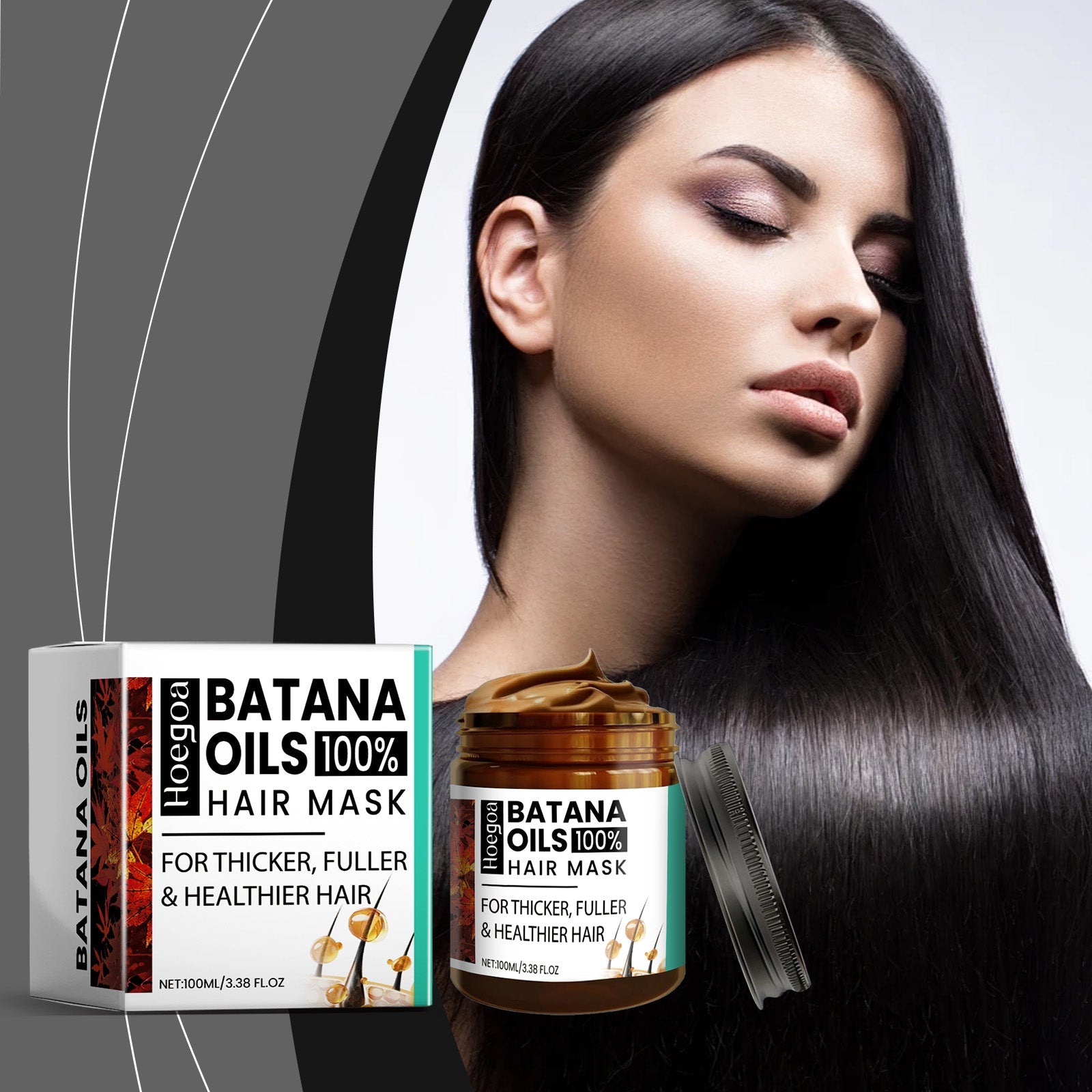 Batana Oil Hair Mask Improves Hair Quality, Nourishes Scalp, Moisturizes And Softens Hair Essential Oil