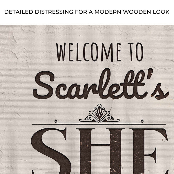 She Shed Sign