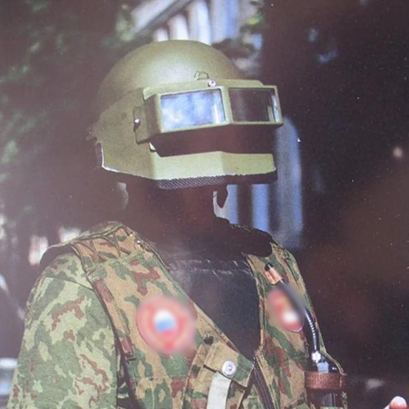 Cold War - era EVI Soviet/Russian Special Forces Vityaz - S Helmet, Class 6 Helmet, featured in *Escape from Tarkov*