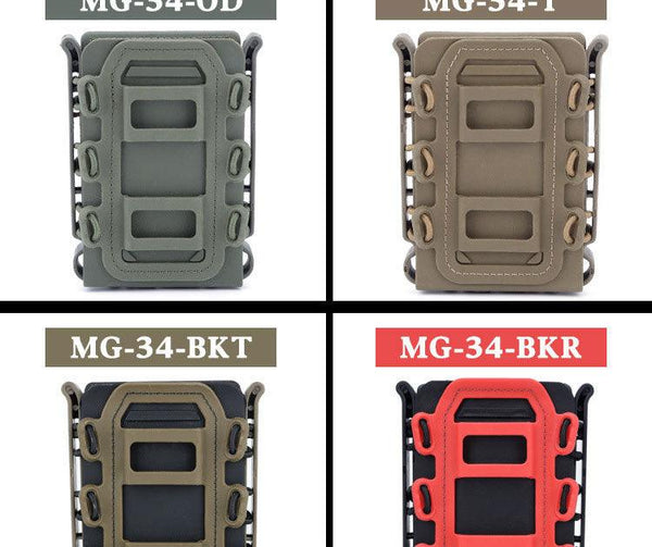 Live CS Tactical Waist Hanging Box 5.56&7.62 Elastic Scorpion Quick Pull Outdoor Multi purpose Kit