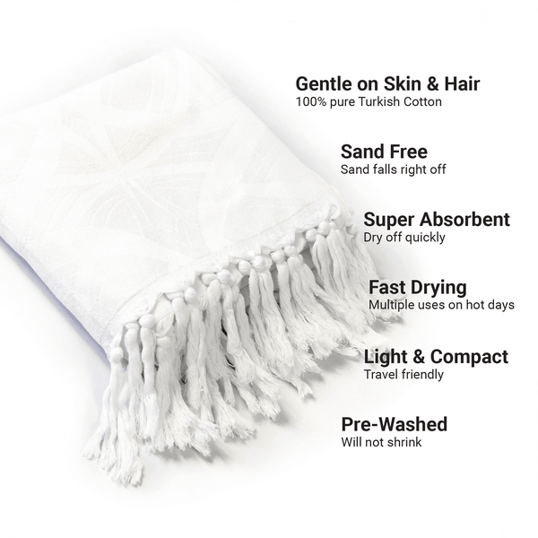 Turkish Towel | Single Set | White