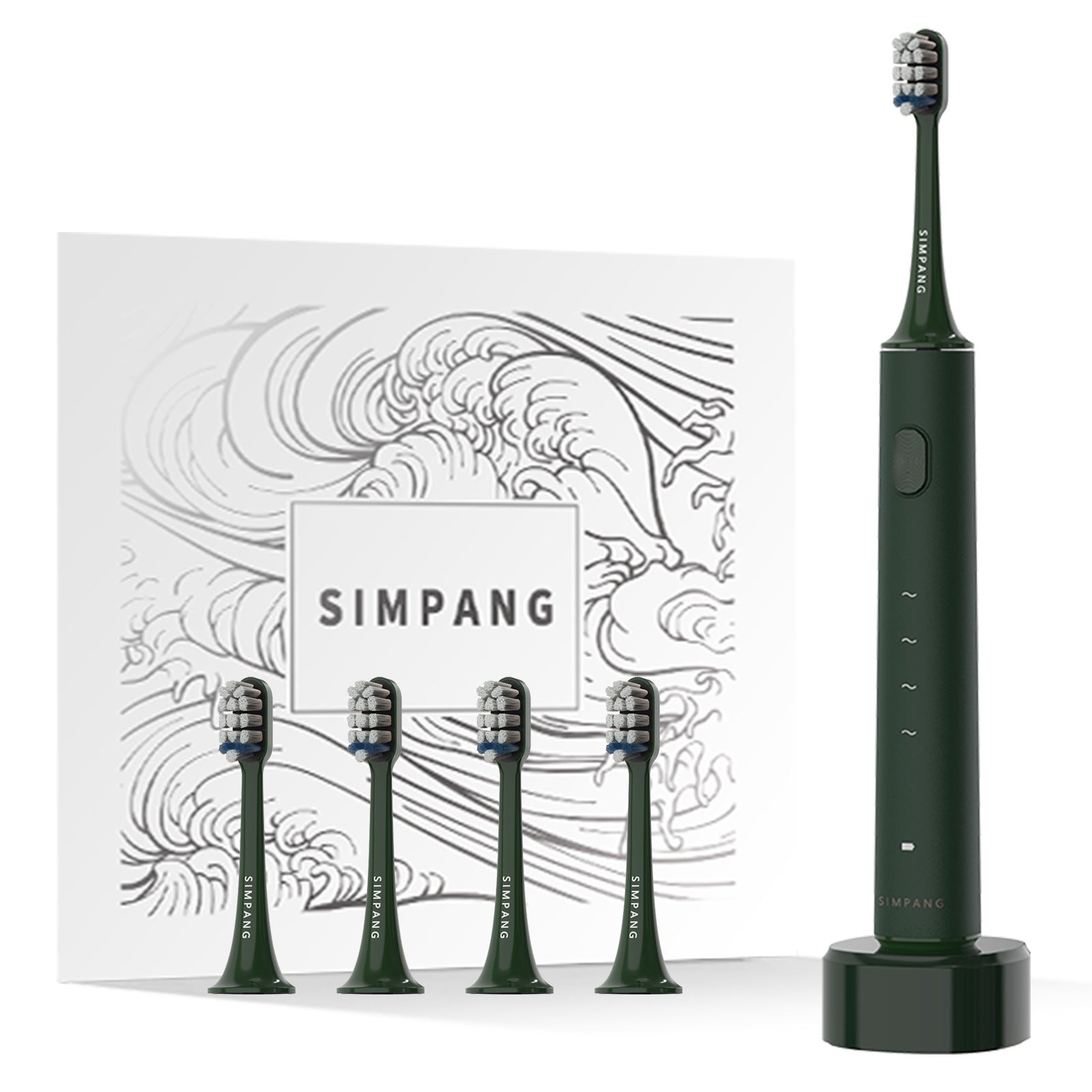 Smart Sonic Electric Toothbrush Soft Bristles Wireless Charging Adult Gift Box