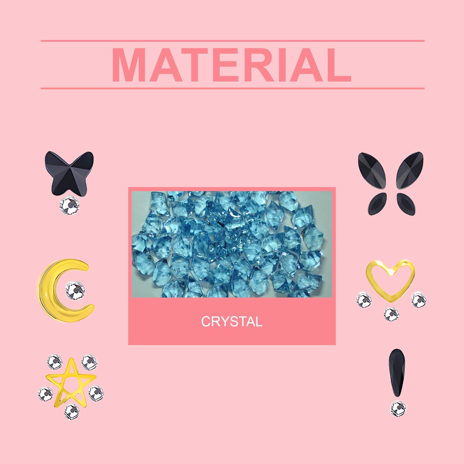 Crystal Dental Drill, Personality Sparkle Stylish Dental Accessories Enhance Smile Easily Use Decorative Dental Drill