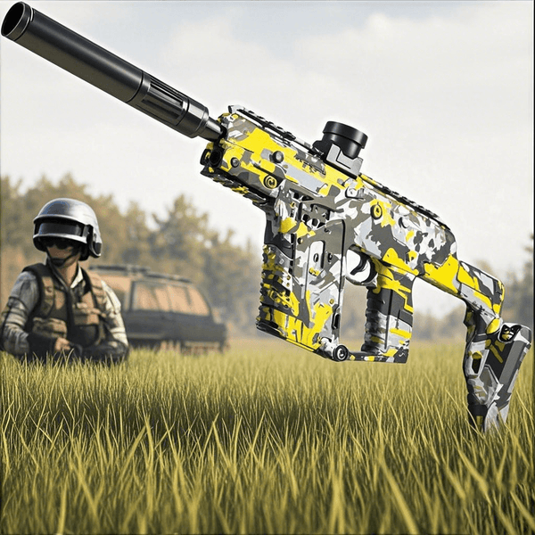 Electric high-speed continuous AK boy toy gun