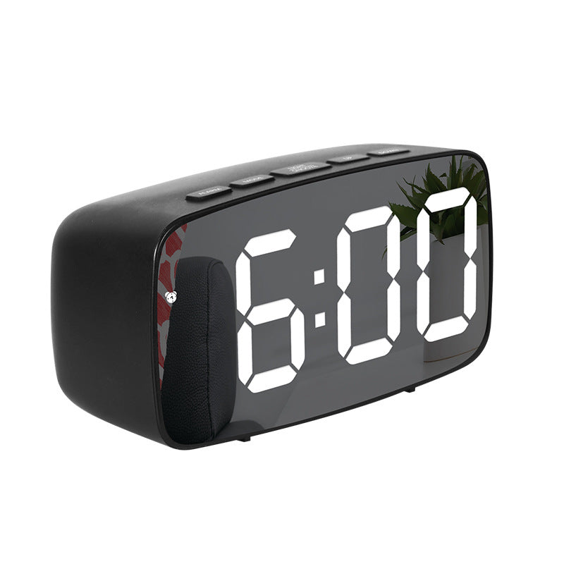 Simple Style LED Electronic Alarm Clock Battery and Plug-in Dual-use Timepiece Yida Time