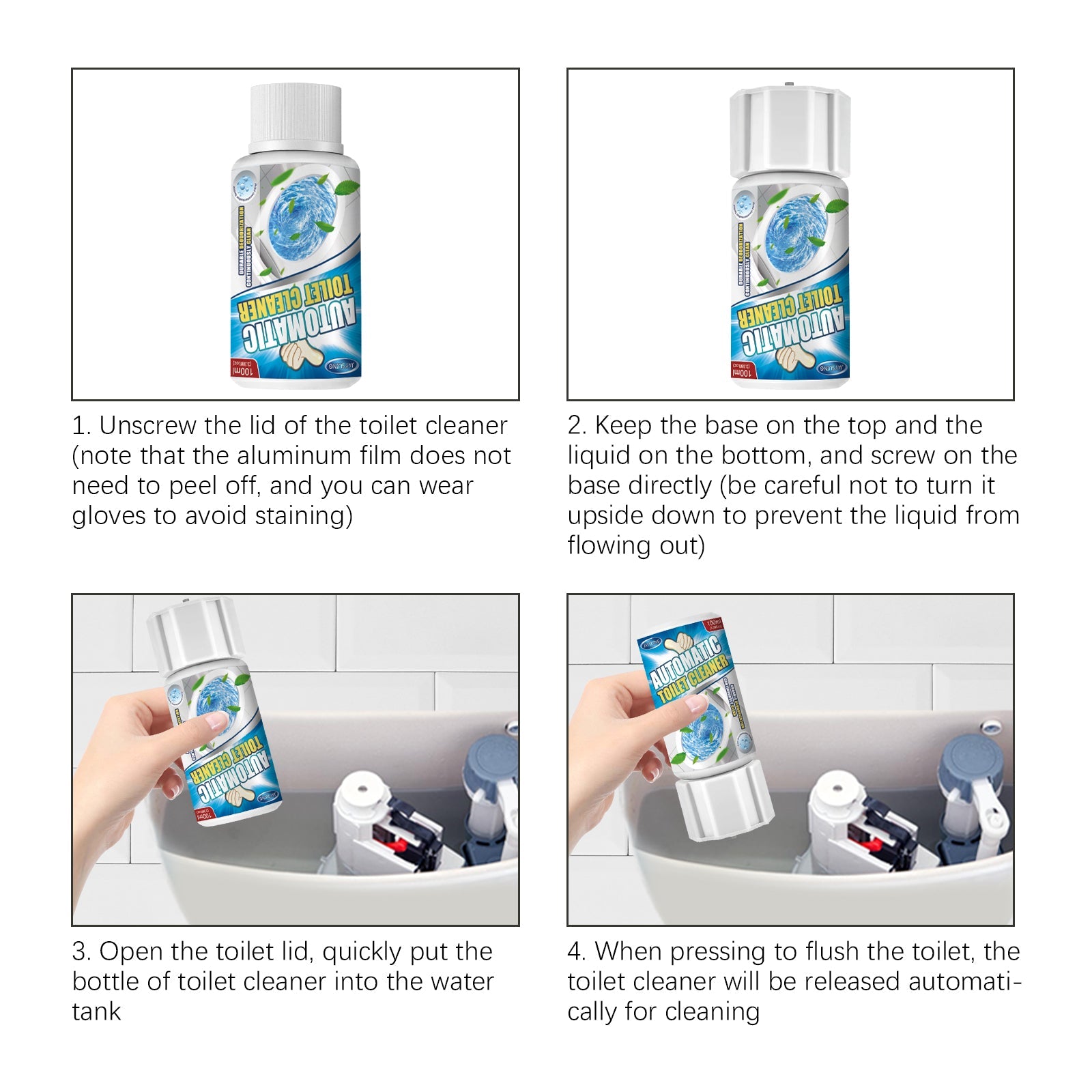 Automatic Toilet Cleaner, Toilet Cleaner Decontamination, Deodorization, Toilet Cleaner, Toilet Cleaner, Toilet Cleaner