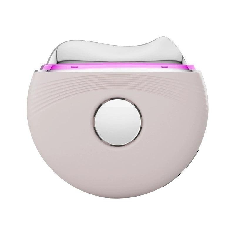 Facial and neck massage scraping board EMS micro current vibration lifting and tightening color light beauty device