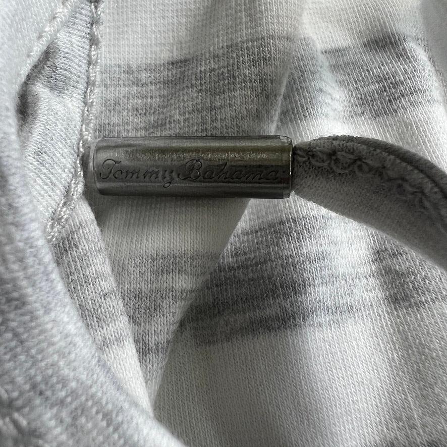 TOMMY BAHAMA Women's Short Sleeve Amira Stripe Short Dress Size S Grey (New)