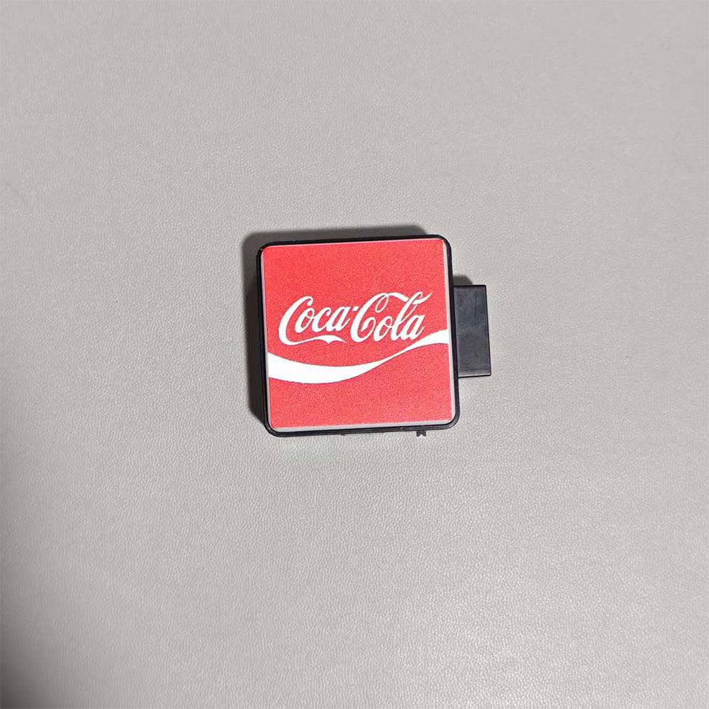 Creative refrigerator stickers convenience store lights illuminated magnetic home decorations