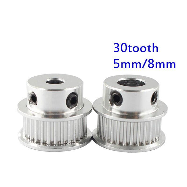 1Pcs GT2 Pulley 30 36 40 60 Tooth 60T 5mm Bore GT2 Timing Pulley for Reprap 3D Printer Parts gt2 pulley 60 teeth