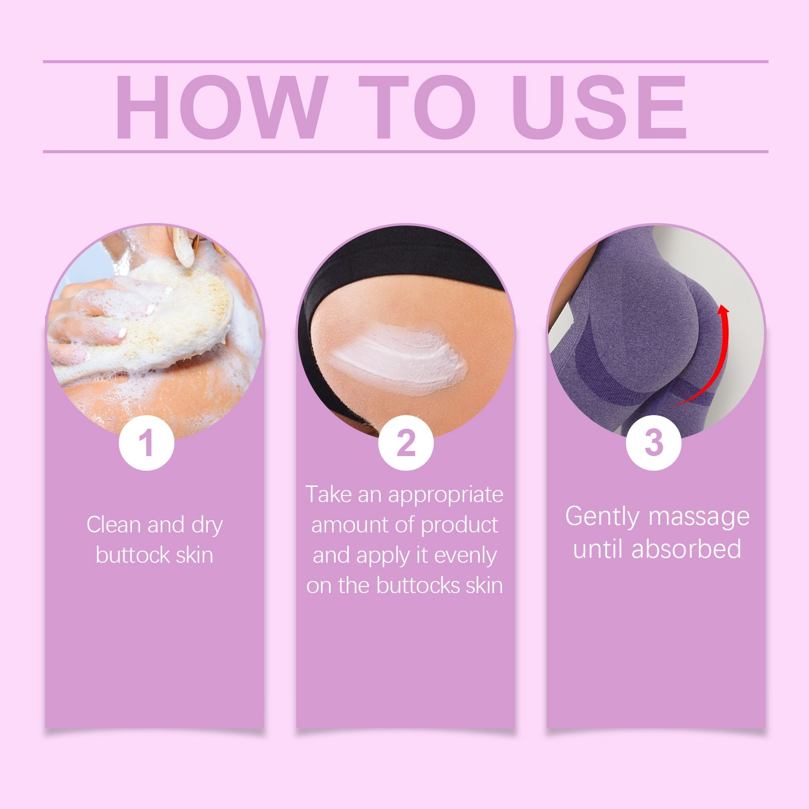 Butt Lift And Shape Care Cream, Lift, Tighten And Plump Butt Line Skin Care Body Care Cream