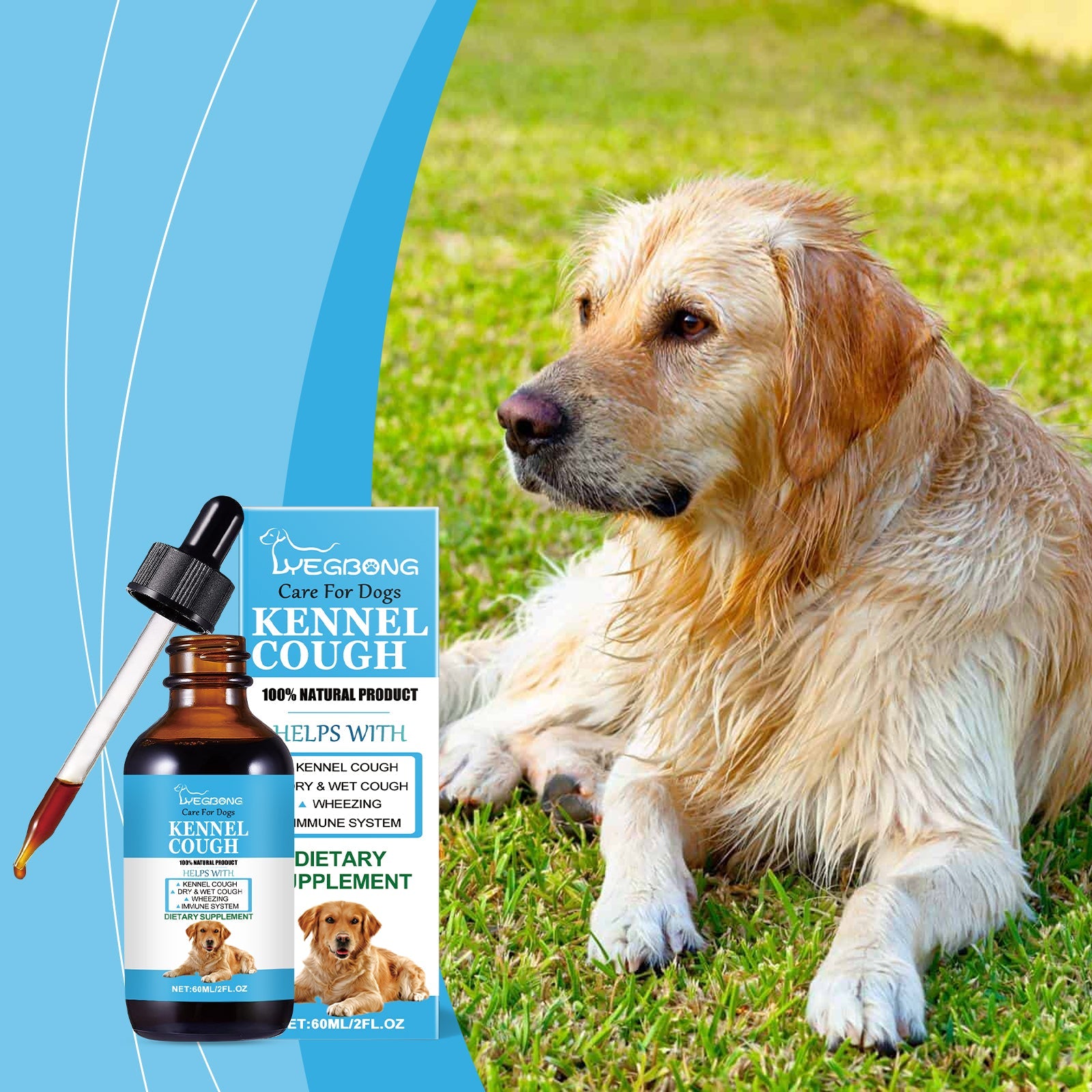 Dog Syrup, Pet Dogs Absorb Nutrition Care Health Special Maintenance Supplement Syrup