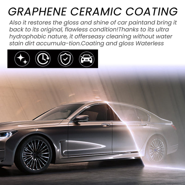 Graphene Ceramic Coating, Super Water Plating Crystal Coating Waterproof Coating Sealing Glaze Maintenance Car Paint