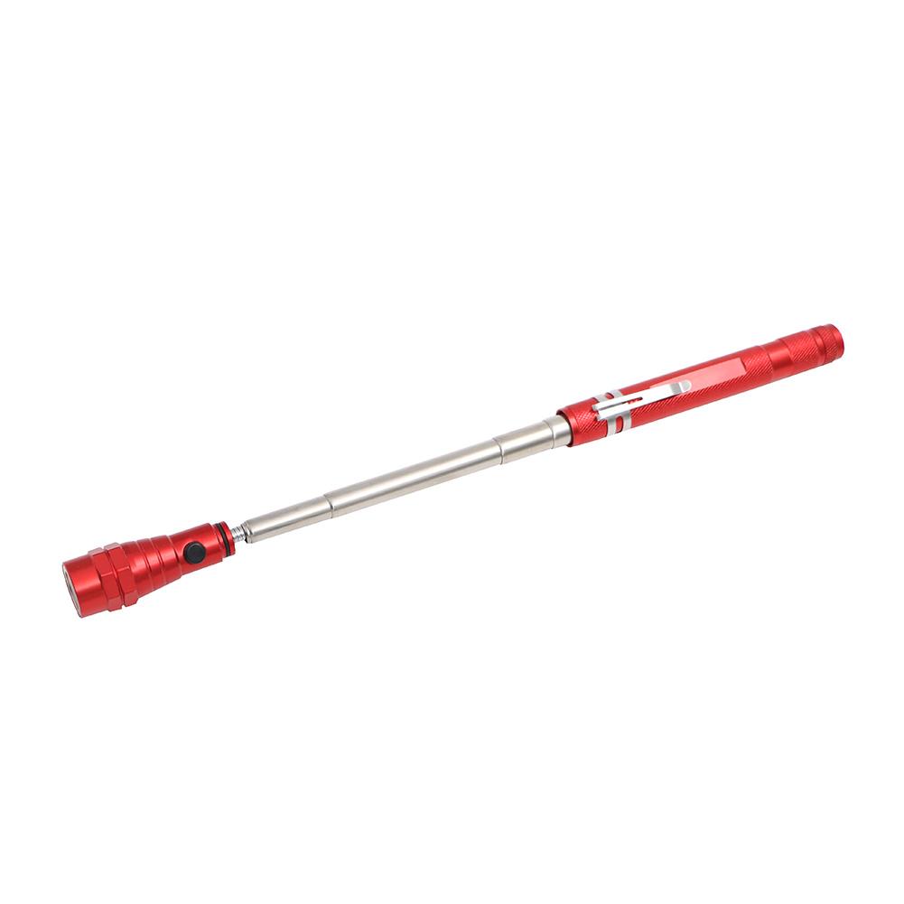 Outdoor Camping Tactical Flash Light Torch Spotlight 3x LED Telescopic Flexible Magnetic LED