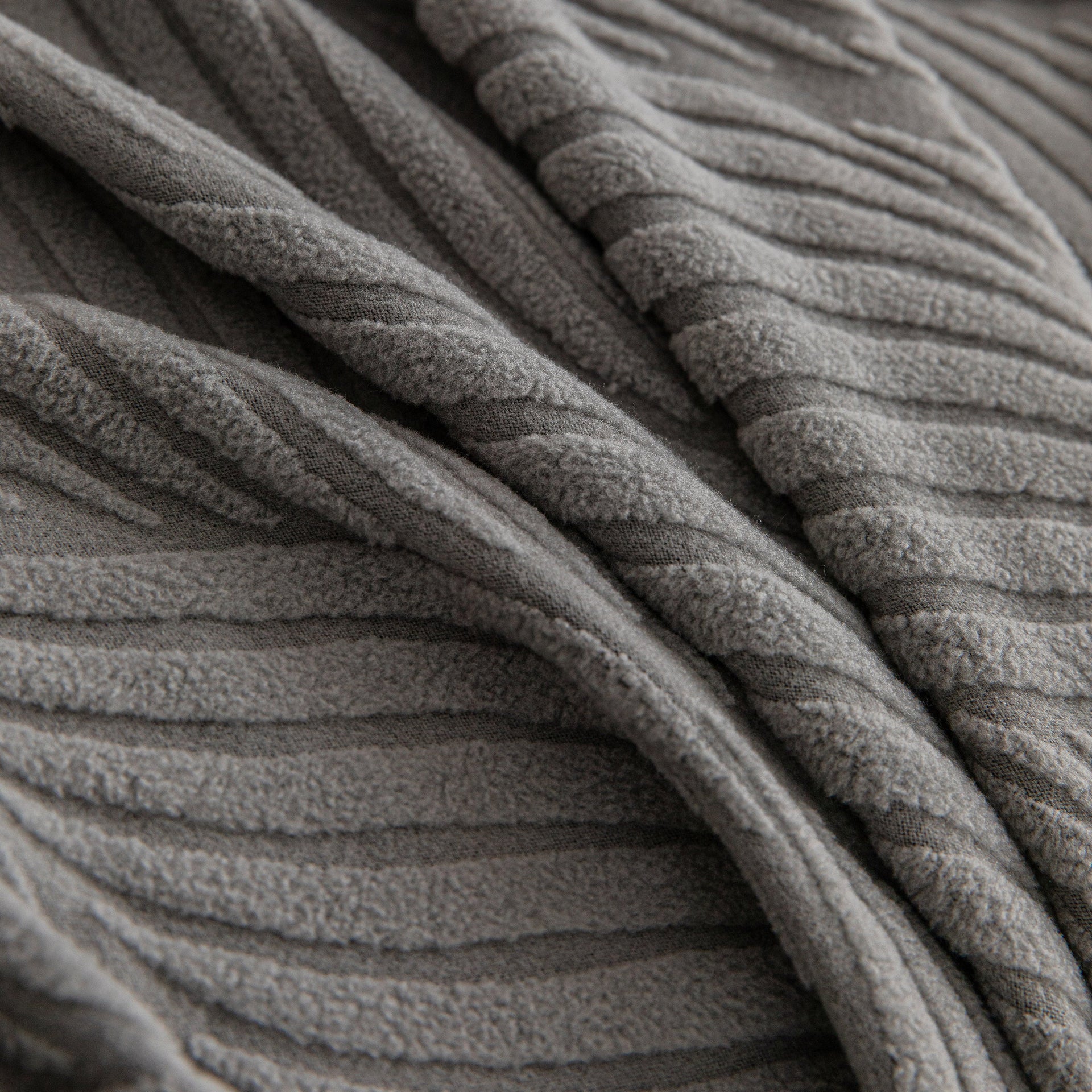 Modern Wavy Jacquard Sofa Slipcover, High Stretch Sofa Cover with 3D Organic Texture