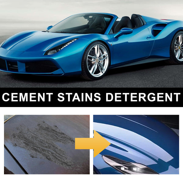 Cement Stains Detergent, Car Paint Concrete Spot Removal Stubborn Mud Cleaning