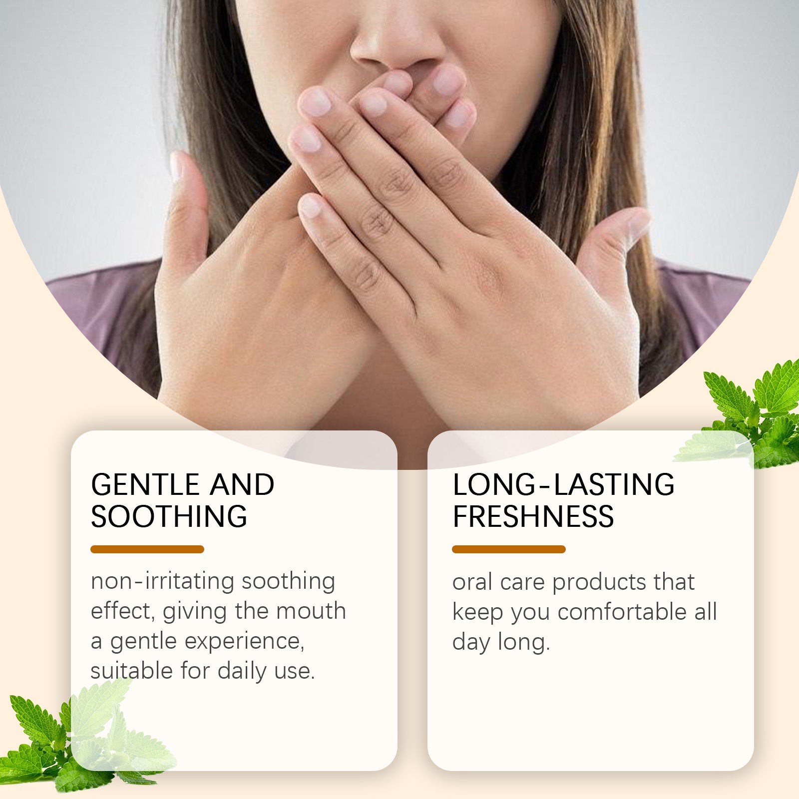 Herbal Gum Repair Solution, Gently Cleans Tartar Stains And Relieves Discomfort Care For Teeth