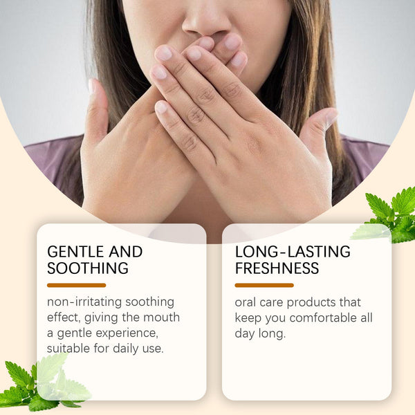 Herbal Gum Repair Solution, Gently Cleans Tartar Stains And Relieves Discomfort Care For Teeth