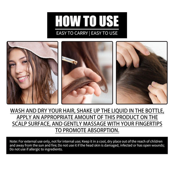 Collagen B7 Vitamin Hair Care Essential Oil Nourishes Hair Gently And Softens Hair